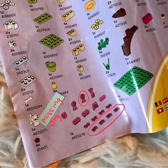 2/$10 No Dog LEGO Friends 3934 Mias Puppy House Building Block Set Minifigure - Picture 6 of 7